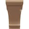 Ekena Millwork 9"W x 27"D x 18"H Classic Hughes Rough Cedar Woodgrain TimberThane Corbel, Primed Tan CORUR09X27X18HUGRCPR - alternate 3